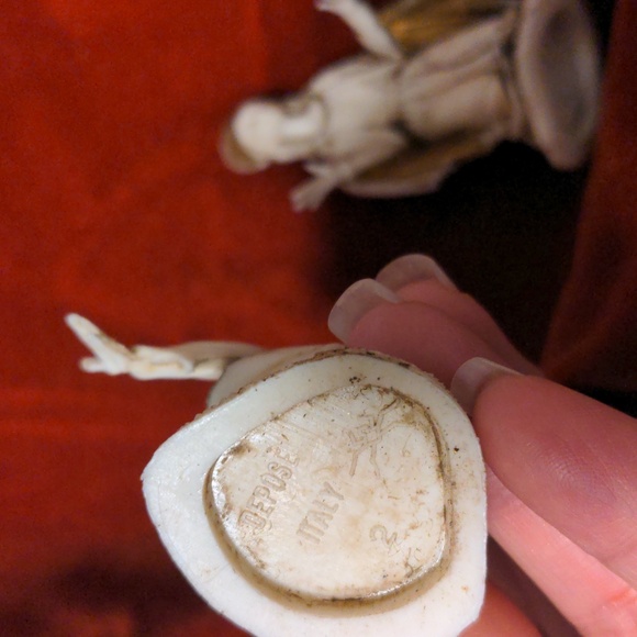 Deportation Joseph and Mary, Plastic Depose Italy Figurines - Picture 2 of 5